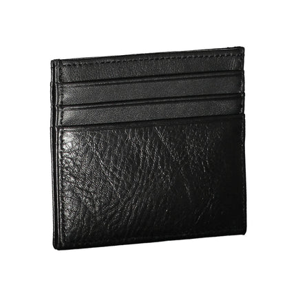 Tommy Hilfiger Herrenbrieftasche schwarz – Klassische Geldbörse aus Leder für Herren
