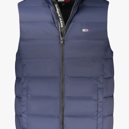 Tommy Hilfiger Ärmellose Jacke Herren – Blaue Sommerjacke aus recyceltem Nylon