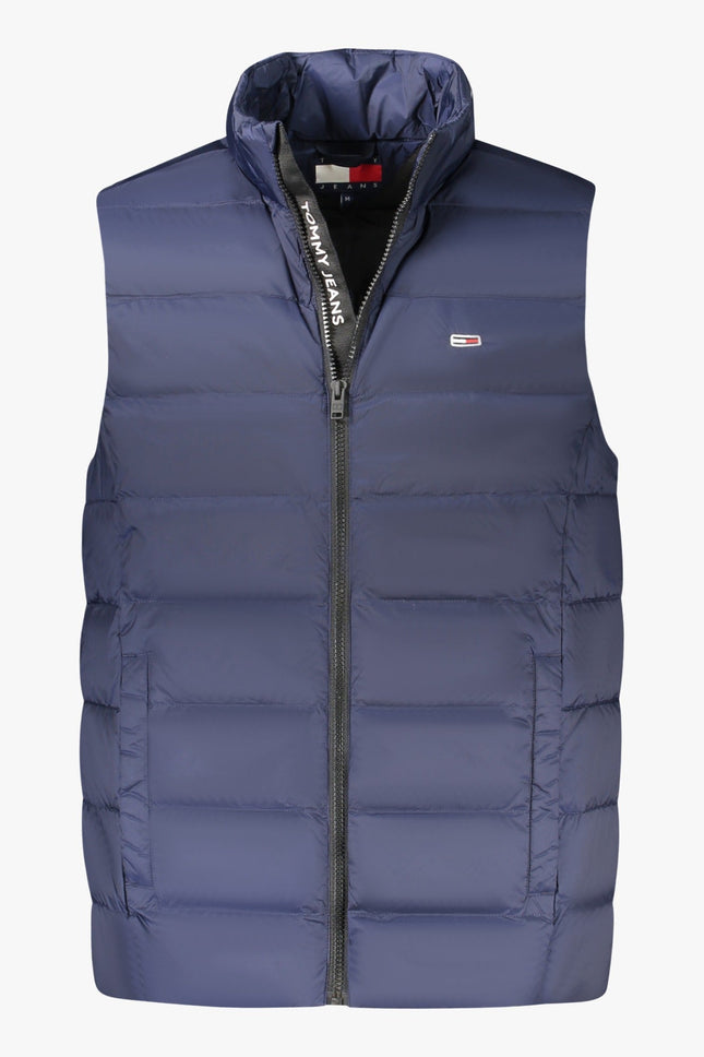 Tommy Hilfiger Ärmellose Jacke Herren – Blaue Sommerjacke aus recyceltem Nylon