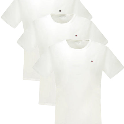 TOMMY HILFIGER KURZARM-T-SHIRT HERREN WEISS