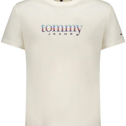 TOMMY HILFIGER HERREN-T-SHIRT MIT KURZEN ÄRMELN, WEISS