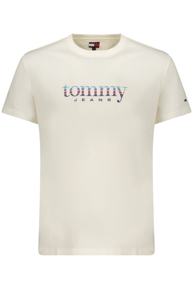 TOMMY HILFIGER HERREN-T-SHIRT MIT KURZEN ÄRMELN, WEISS