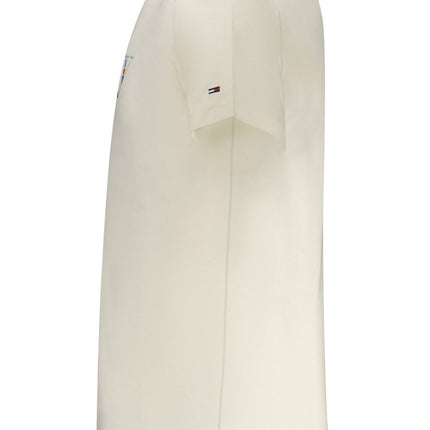 TOMMY HILFIGER HERREN-T-SHIRT MIT KURZEN ÄRMELN, WEISS