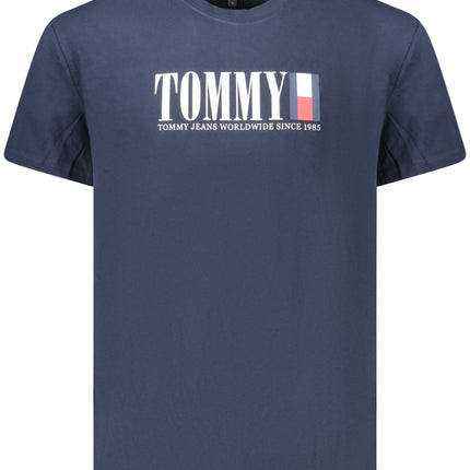 TOMMY HILFIGER HERREN KURZARM T-SHIRT BLAU