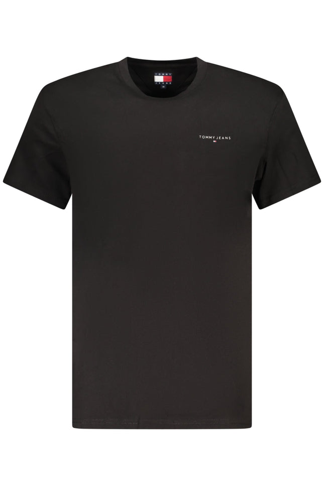 TOMMY HILFIGER HERREN KURZARM T-SHIRT SCHWARZ