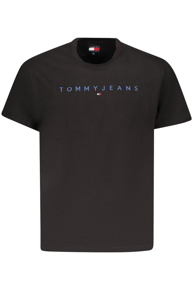 TOMMY HILFIGER HERREN KURZARM T-SHIRT SCHWARZ