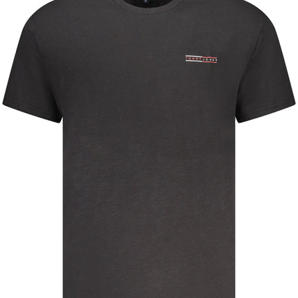 TOMMY HILFIGER KURZARM-T-SHIRT HERREN SCHWARZ