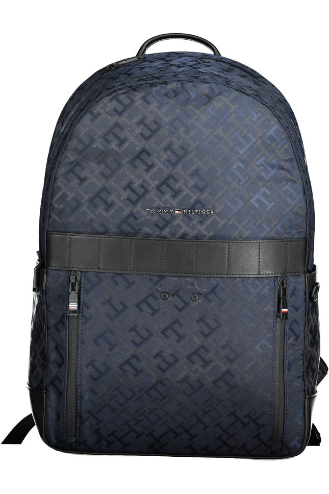 Tommy Hilfiger Rucksack Herren – Blauer Alltagsrucksack mit recyceltem Polyester