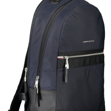 Tommy Hilfiger Herren-Rucksack Blau – Praktischer Alltagsbegleiter mit Laptopfach