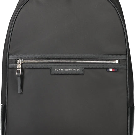 Tommy Hilfiger Herren Rucksack Schwarz – Stilvoller Alltagsbegleiter mit Laptopfach