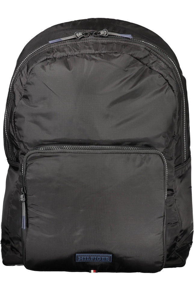 Tommy Hilfiger Herren Rucksack Schwarz – Praktischer Alltagsbegleiter mit Laptopfach
