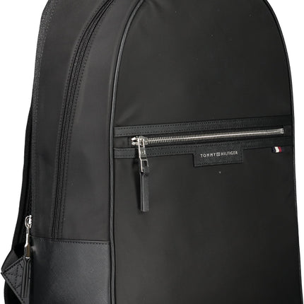 Tommy Hilfiger Herren Rucksack Schwarz – Stilvoller Alltagsbegleiter mit Laptopfach