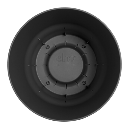 Topf Greenville Rund Schwarz – Ø14cm x H13cm – Moderner Pflanzkübel aus robustem Kunststoff – Blumentopf für Innen - und Außenbereich (Plant) kaufen bei Linkreich – Jetzt entdecken!