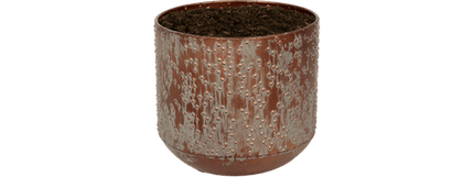 Topf Lian Kupfer Schwarz – Keramik Blumentopf D19 – Moderner Dekotopf für Zimmerpflanzen – Stabil & stilvoll (Plant) kaufen bei Linkreich – Jetzt entdecken!