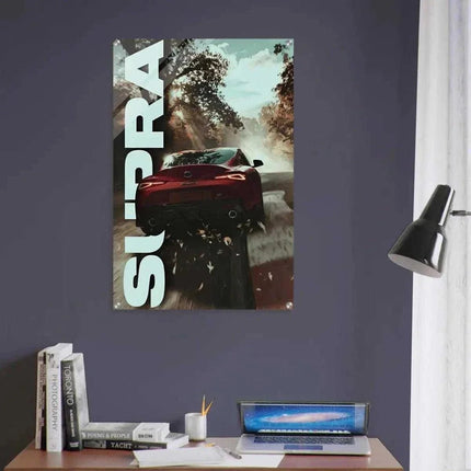 Toyota Supra - Auto Leinwandbild (Canvas) kaufen bei Linkreich – Jetzt entdecken!