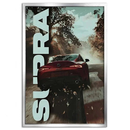 Toyota Supra - Auto Leinwandbild (Canvas) kaufen bei Linkreich – Jetzt entdecken!