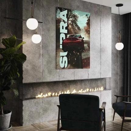 Toyota Supra - Auto Leinwandbild (Canvas) kaufen bei Linkreich – Jetzt entdecken!