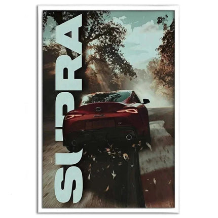 Toyota Supra - Auto Leinwandbild (Canvas) kaufen bei Linkreich – Jetzt entdecken!
