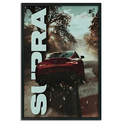 Toyota Supra - Auto Leinwandbild (Canvas) kaufen bei Linkreich – Jetzt entdecken!