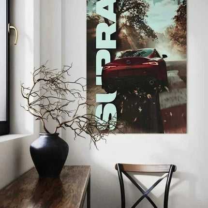 Toyota Supra - Auto Leinwandbild (Canvas) kaufen bei Linkreich – Jetzt entdecken!
