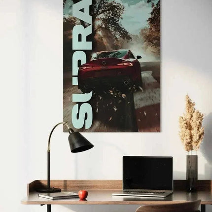Toyota Supra - Auto Leinwandbild (Canvas) kaufen bei Linkreich – Jetzt entdecken!