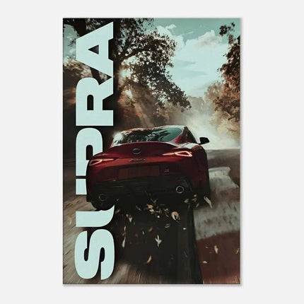 Toyota Supra - Auto Leinwandbild (Canvas) kaufen bei Linkreich – Jetzt entdecken!
