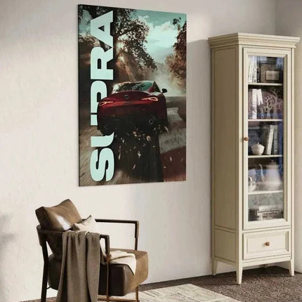 Toyota Supra - Auto Leinwandbild (Canvas) kaufen bei Linkreich – Jetzt entdecken!