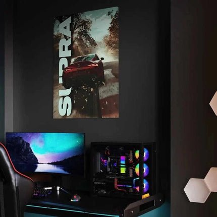 Toyota Supra - Auto Leinwandbild (Canvas) kaufen bei Linkreich – Jetzt entdecken!