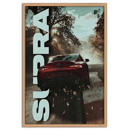 Toyota Supra - Auto Leinwandbild (Canvas) kaufen bei Linkreich – Jetzt entdecken!