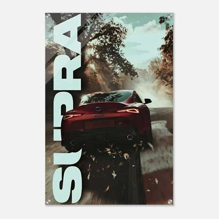 Toyota Supra - Auto Leinwandbild (Canvas) kaufen bei Linkreich – Jetzt entdecken!
