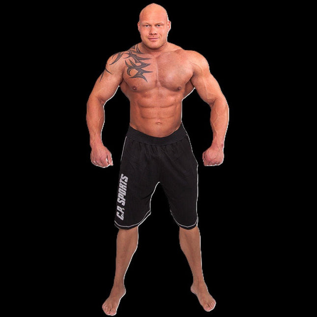 SEO. Trainingshose Bodybuildinghose Fitness Hose kurz - C.P.Sports - S18 - Black Linkreich