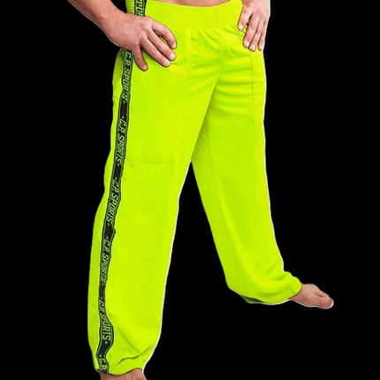 SEO. Trainingshose mit weiten Bund - C.P. Sports - S9 - Neon Yellow Linkreich