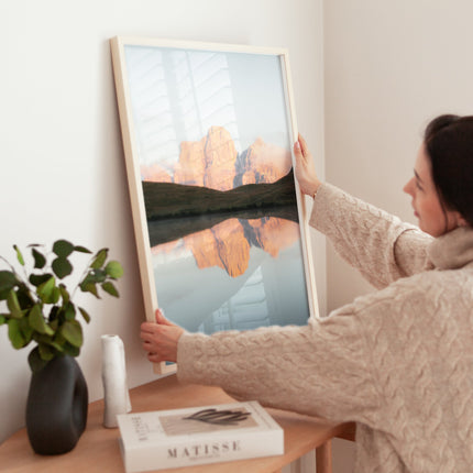 Lago delle Baste Print – Dolomites Mountain Wall Art