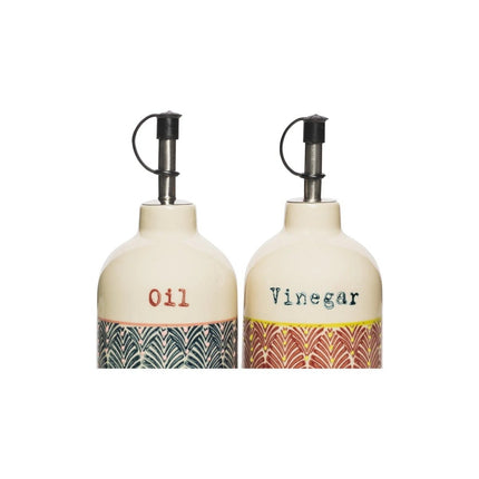 SEO. TRANQUILLO MIX 'N' MATCH Set - Essig - & Ölflasche MIX'N'MATCH 2er Linkreich
