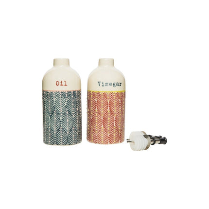 SEO. TRANQUILLO MIX 'N' MATCH Set - Essig - & Ölflasche MIX'N'MATCH 2er Linkreich