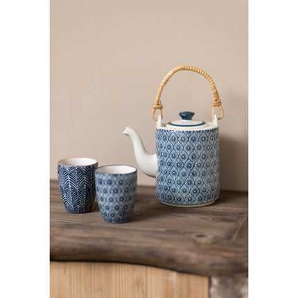 SEO. TRANQUILLO MIX 'N' MATCH Set - Tasse MIX'N'MATCH 440ml blau Linkreich