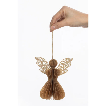 SEO. TRANQUILLO Papieranhänger vers. Varianten - GOLD ANGEL Linkreich