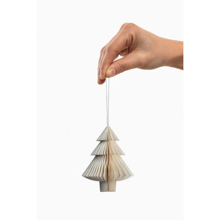 SEO. TRANQUILLO Papieranhänger vers. Varianten - WHITE TREE 7,5cm Linkreich