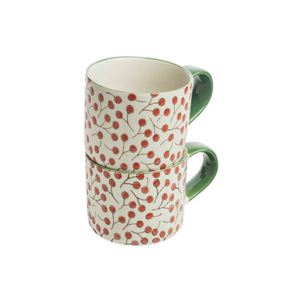 SEO. TRANQUILLO VINTAGE GARDEN Tassen & Untersetzer Sets - Tasse VINTAGE GARDEN red Linkreich