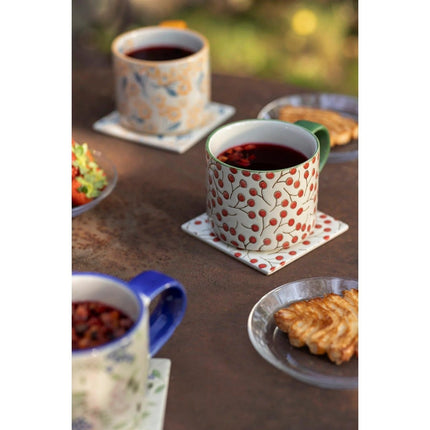SEO. TRANQUILLO VINTAGE GARDEN Tassen & Untersetzer Sets - Tasse VINTAGE GARDEN red Linkreich