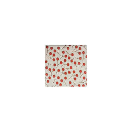 SEO. TRANQUILLO VINTAGE GARDEN Tassen & Untersetzer Sets - Untersetzer VINTAGE GARDEN red Linkreich