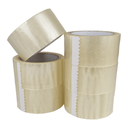 SEO. Transparentes Klebeband - Leise abrollend - 50mm x 66m - ca. 50µm - 1 Linkreich