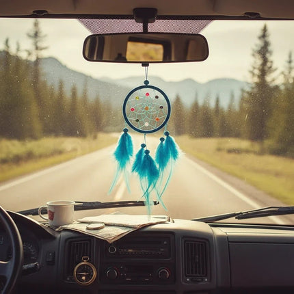 SEO. Traumfänger für´s Wohnmobil Deko - Blau Linkreich