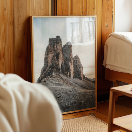 Tre Cime di Lavaredo Wall Art Print – Dolomites Photography