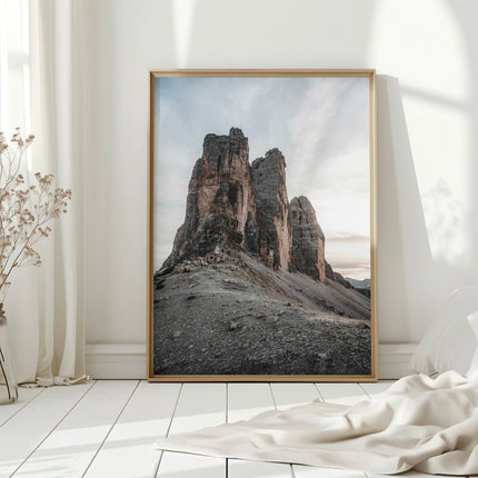 Tre Cime di Lavaredo Wall Art Print – Dolomites Photography