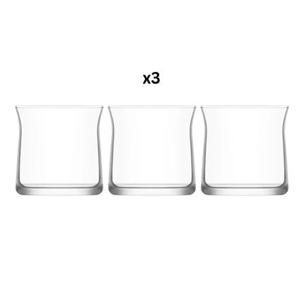 Trinkgläser Set Vera 3er Set 360ml Lav