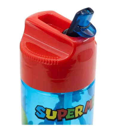 Super Mario Plastik Flasche 430 ml Trinkflasche Sportflasche