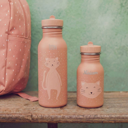 SEO. trixie - Personalisierte Trinkflasche für Kinder - Katze Linkreich