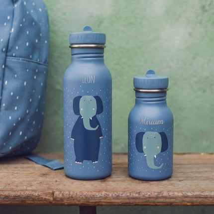 SEO. trixie - Personalisierte Trinkflasche für Kinder - Elefant Linkreich