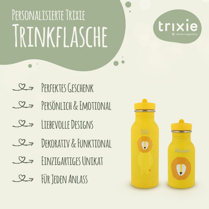 SEO. trixie - Personalisierte Trinkflasche für Kinder - Bär Linkreich